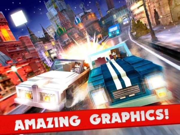 Blocky Car Driving Simulator स्क्रीनशॉट 6