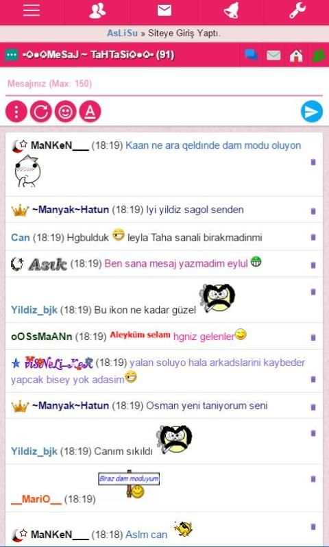Alemchat.biz Mobil Sohbet screenshot 6