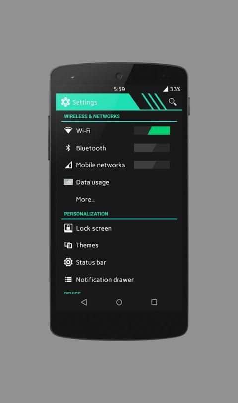 Corona UI Full CM11 Theme स्क्रीनशॉट 4