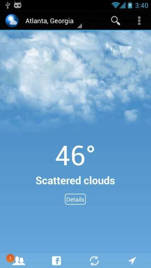 WeatherKast 15 تصوير الشاشة
