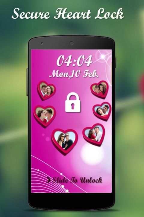 Photo Shape Pattern Lock Screen screenshot 2