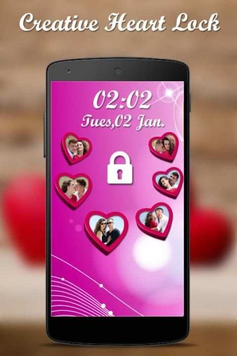 Photo Shape Pattern Lock Screen скриншот 3