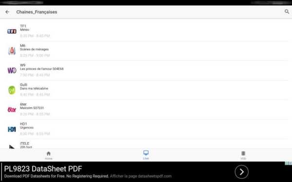 Xtream IPTV Player 1 تصوير الشاشة