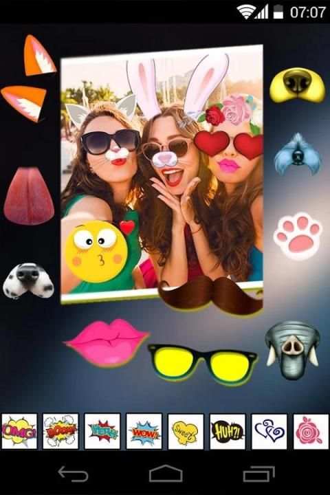 Face Camera- Snappy Effect скриншот 2