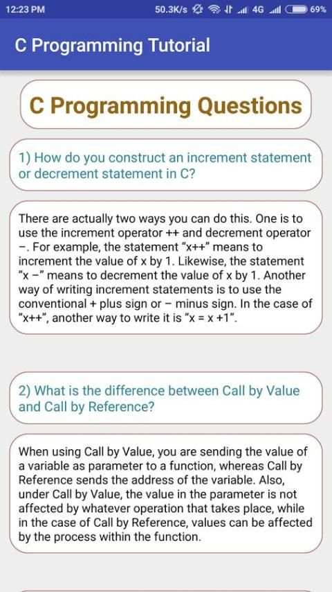 C Programming Tutorial screenshot 2