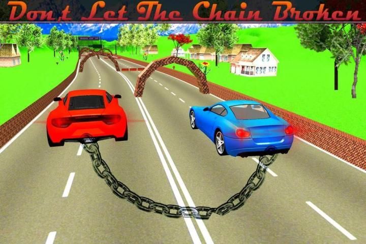 Chained Cars Crash: Chain Racing Rivals screenshot 7
