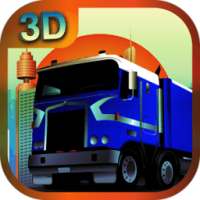 3D الثقيلة البناء مركبة سائق