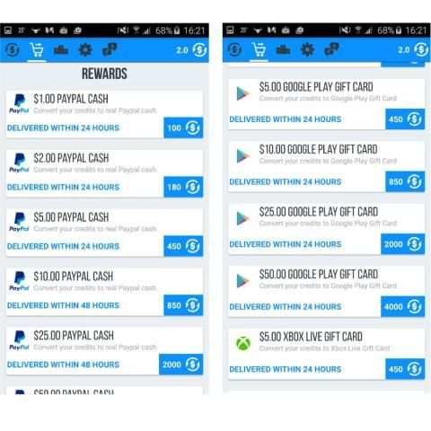 Mobi Tap Cash screenshot 2
