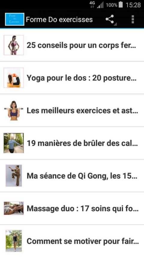 Forme Do Exercises screenshot 5