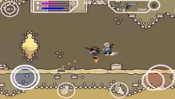 New Doodle Army 2 Mini Militia Cheat screenshot 3