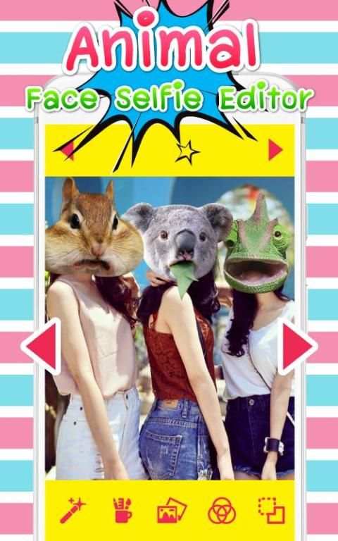 Animal Face Selfie Editor & Stickers εїз screenshot 3