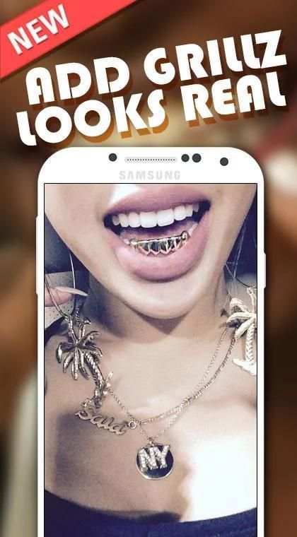 Gold Grillz Photo Editor screenshot 2