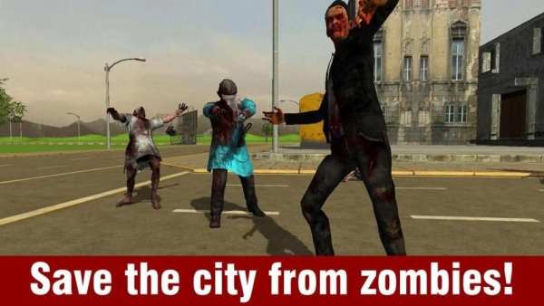 Zombie Apocalypse: Dead War 3D screenshot 4