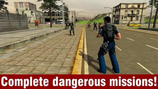Zombie Apocalypse: Dead War 3D screenshot 1