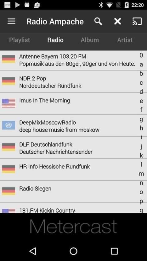 Radio Ampache screenshot 6