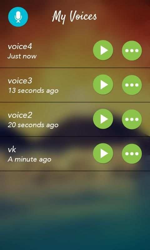 Ultra Voice Changer स्क्रीनशॉट 2