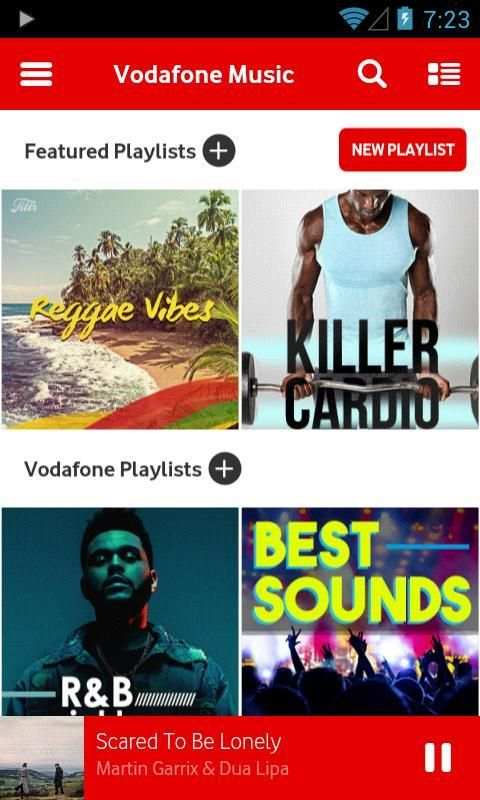 Vodafone Music screenshot 3