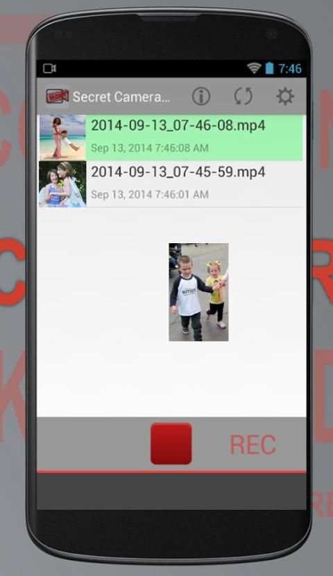 Secret Camera Recorder screenshot 3