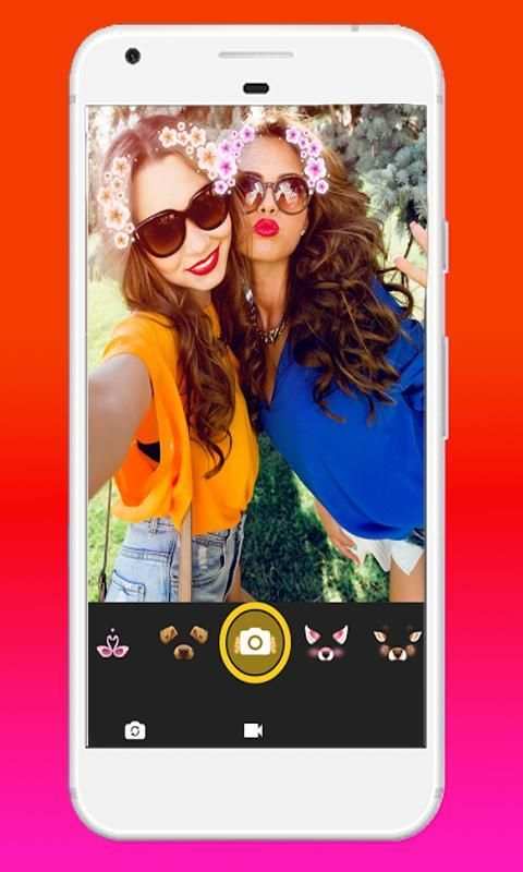 Camera Filters Photo Face स्क्रीनशॉट 1