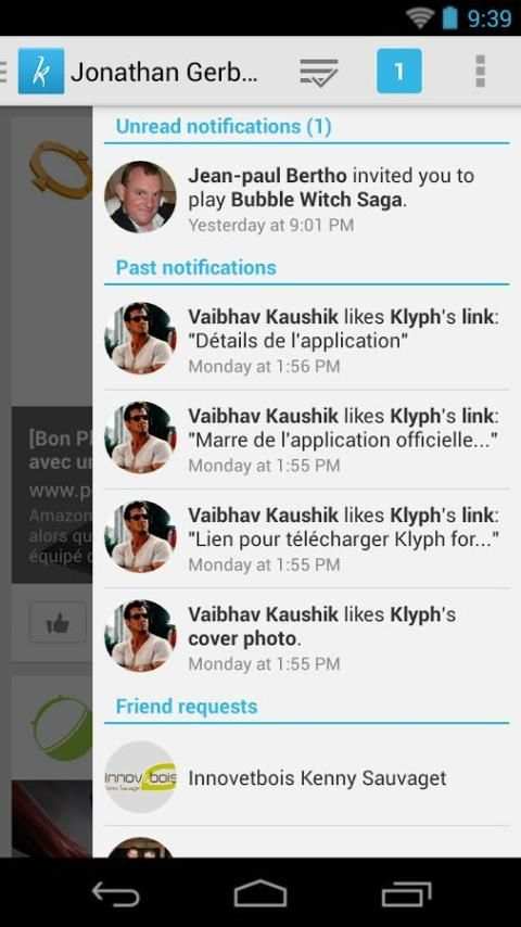 Klyph for Facebook screenshot 15