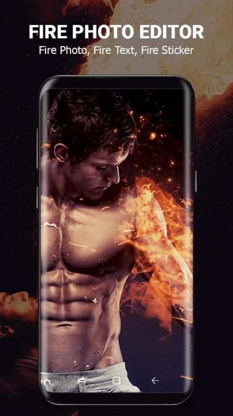 Fire Effect Photo Maker скриншот 4