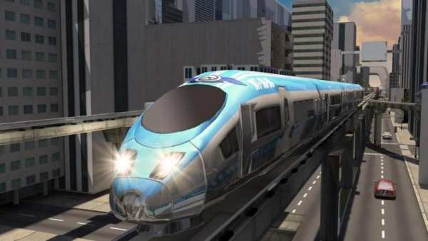 China Bullet Train Sim Driving 3 تصوير الشاشة