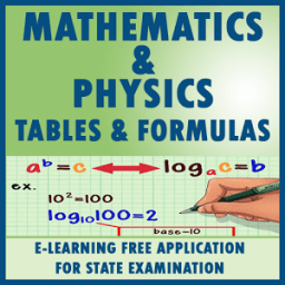TABLES AND FORMULAS FOR MATHS AND PHYSICS иконка