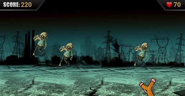 Slingshot Zombie screenshot 4