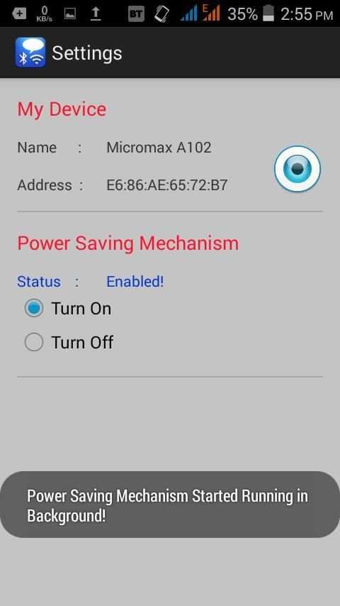 BT Messenger screenshot 1