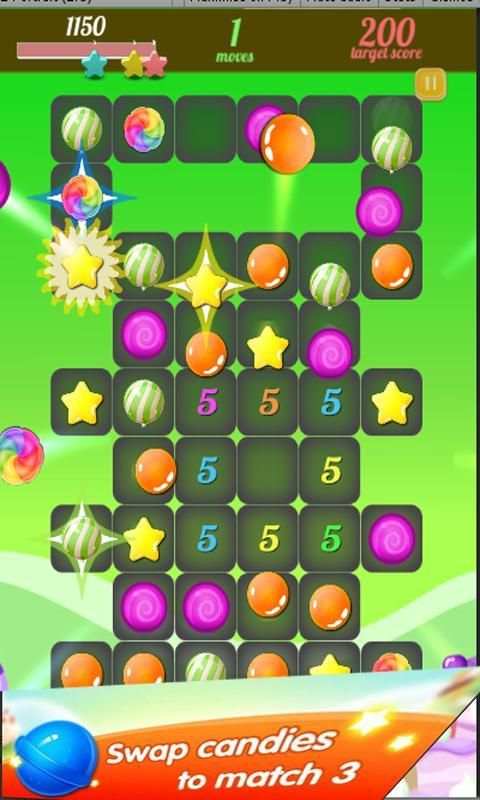 Magic Candy Crush 2018 स्क्रीनशॉट 2