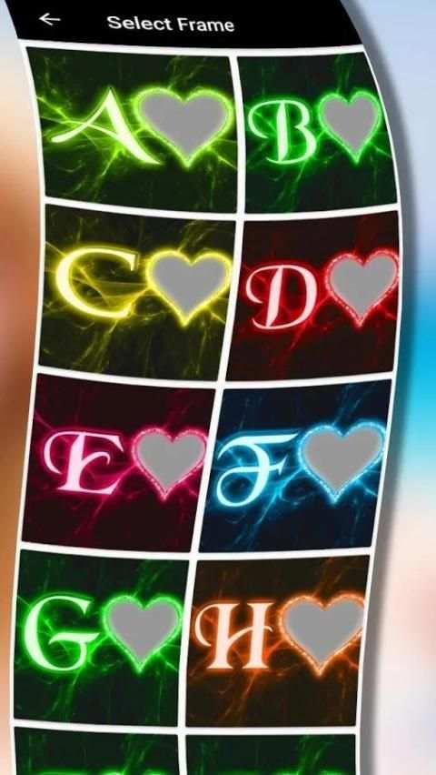Lighting Text Photo Frame скриншот 6