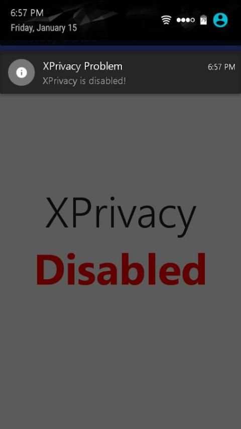 XPrivacy Status скриншот 1