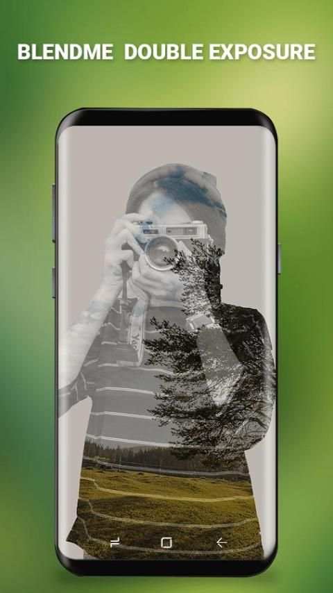 Double Exposure : BlendMe Editor скриншот 4