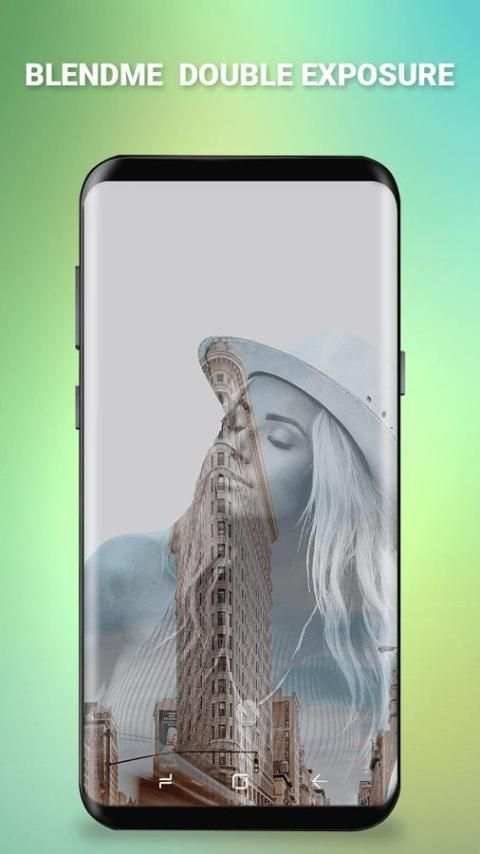 Double Exposure : BlendMe Editor скриншот 3