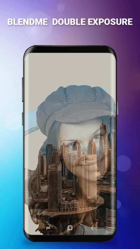 Double Exposure : BlendMe Editor скриншот 2