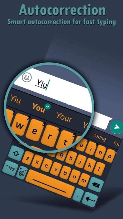 Nougat Android Keyboard screenshot 2