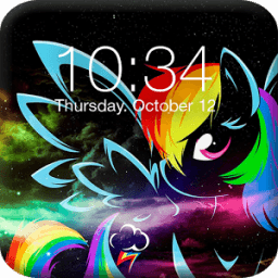 Pony Sketch PIN Screen Lock иконка