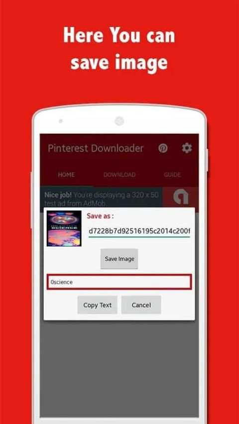 Pinsave - Image Downloader for Pinterest screenshot 1