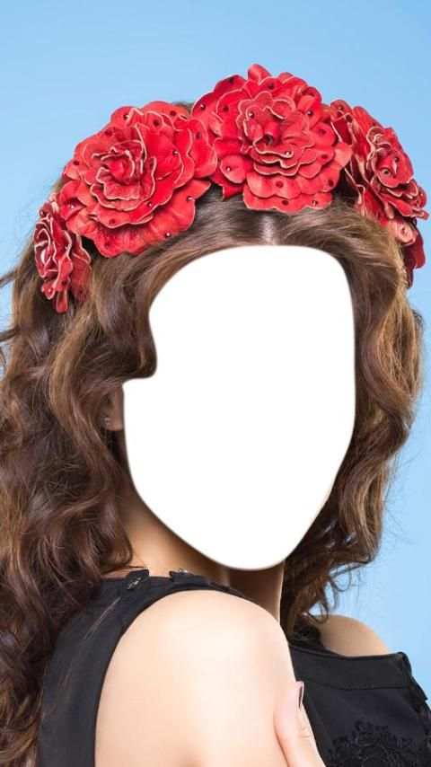 Bunga gaya rambut kamera foto screenshot 5