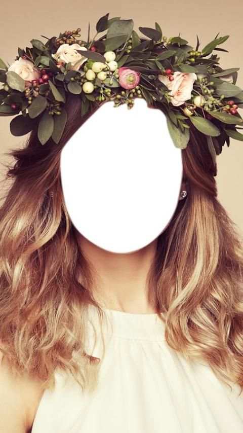 Bunga gaya rambut kamera foto screenshot 2