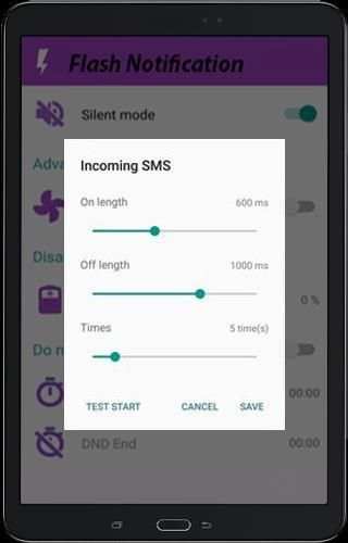 Flash Alerts For Call - Free скриншот 3