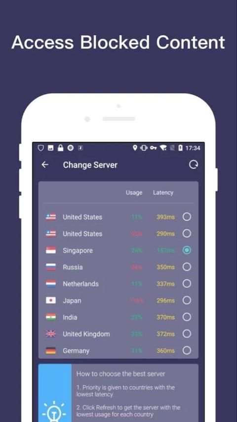 Max VPN - Free VPN Proxy & Unlimited VPN screenshot 2