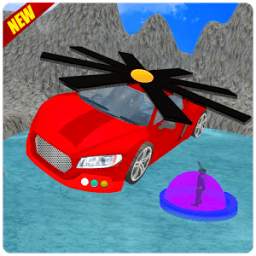 Flying Car Rescue Game 3D