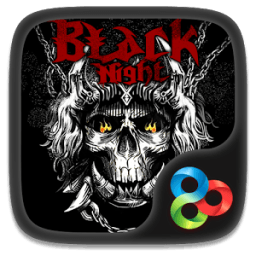 ikon Black Night GO Launcher Theme