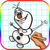 Learn How to Draw Olaf Easy Step (FREE) on 9Apps