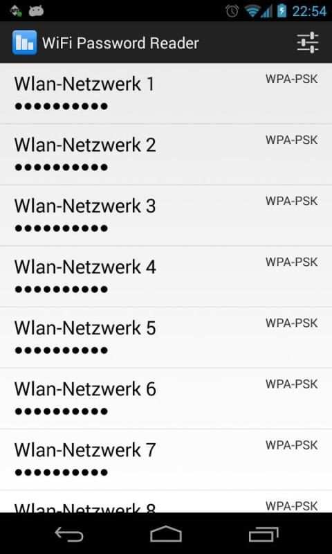WiFi Password Reader 4 تصوير الشاشة