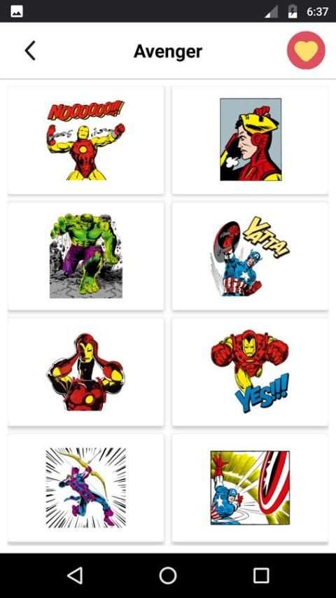 Super Hero Sticker screenshot 7