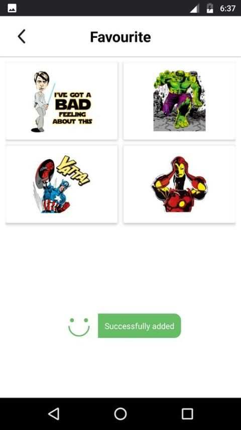 Super Hero Sticker скриншот 5