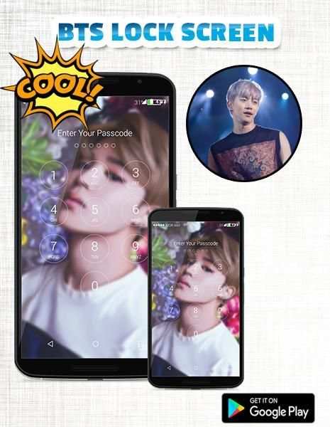 BTS lock screen screenshot 1