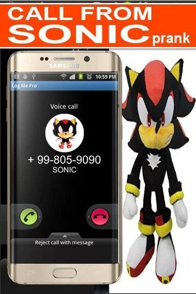 Call From Sonic Prank screenshot 3